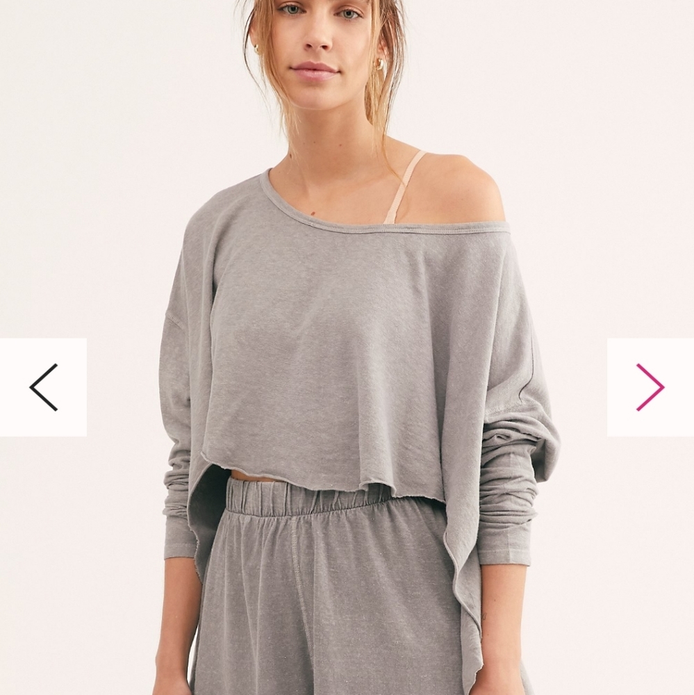 Free people throw and go set